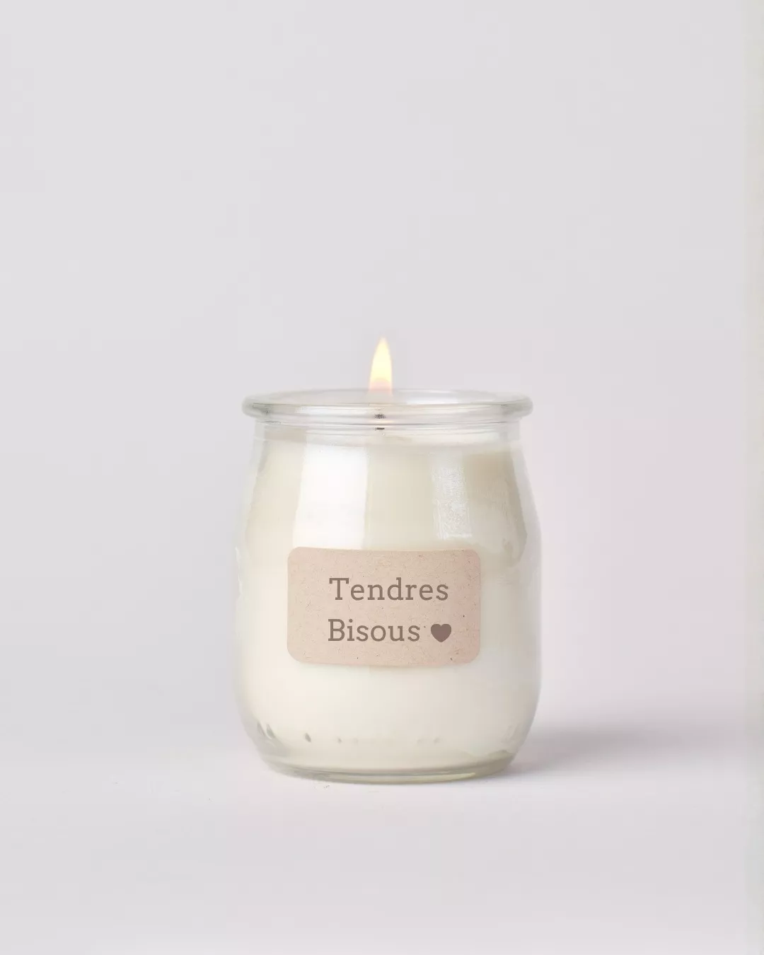 BOUGIE PARFUMÉE – TENDRES BISOUS – VANILLE – 100 G – LEVENEZ