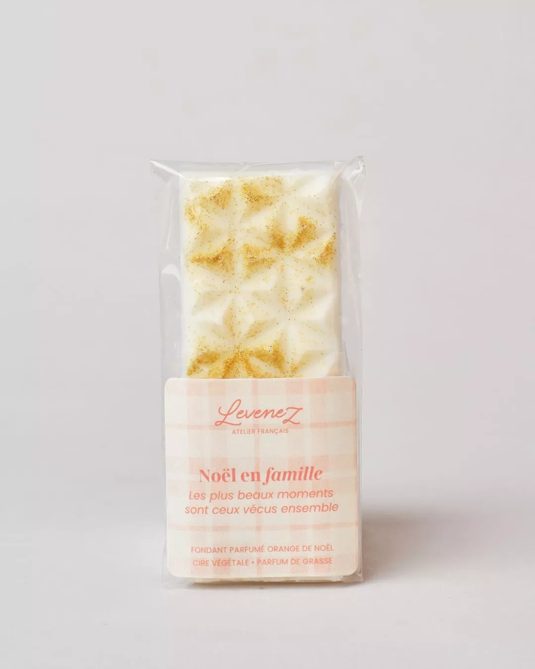 TABLETTE FONDANTE PARFUMÉE – ORANGE DE NOËL – 40 G – LEVENEZ