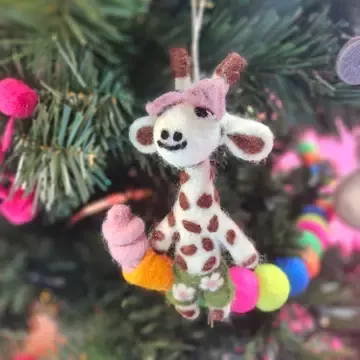 FILZANHÄNGER – GIRAFFE GINNY – FELT SO GOOD
